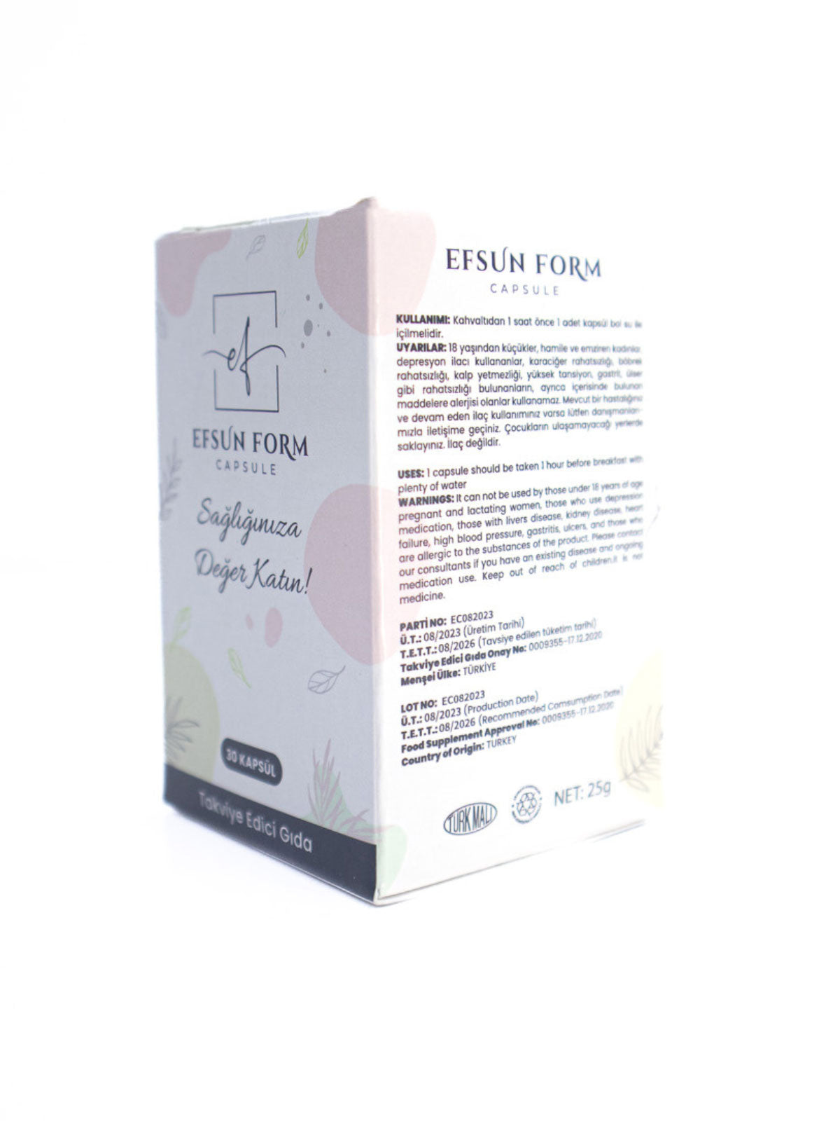 Efsun Form Kapsel® – 100 % Original Bild 2