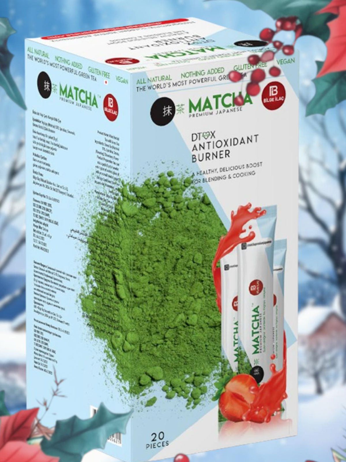 Matcha Premium Japanese® Detox Tee – 100 % Original Bild 2