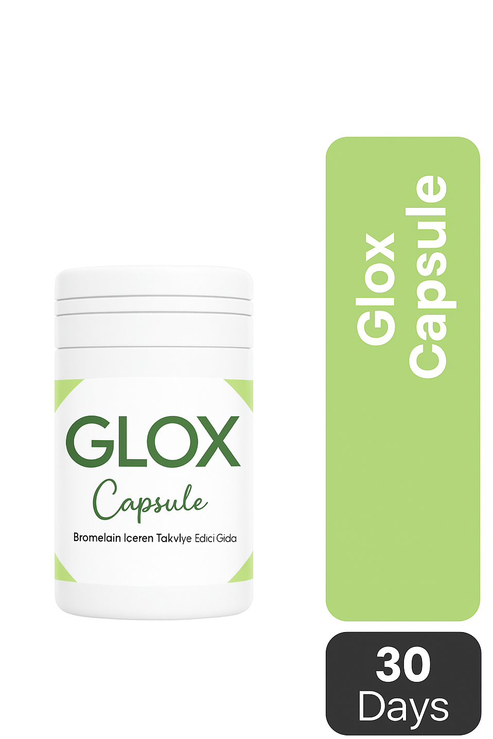 Glox Capsule Bromelain Detox – Natural Detox 30 Caps | Digestion & Slim