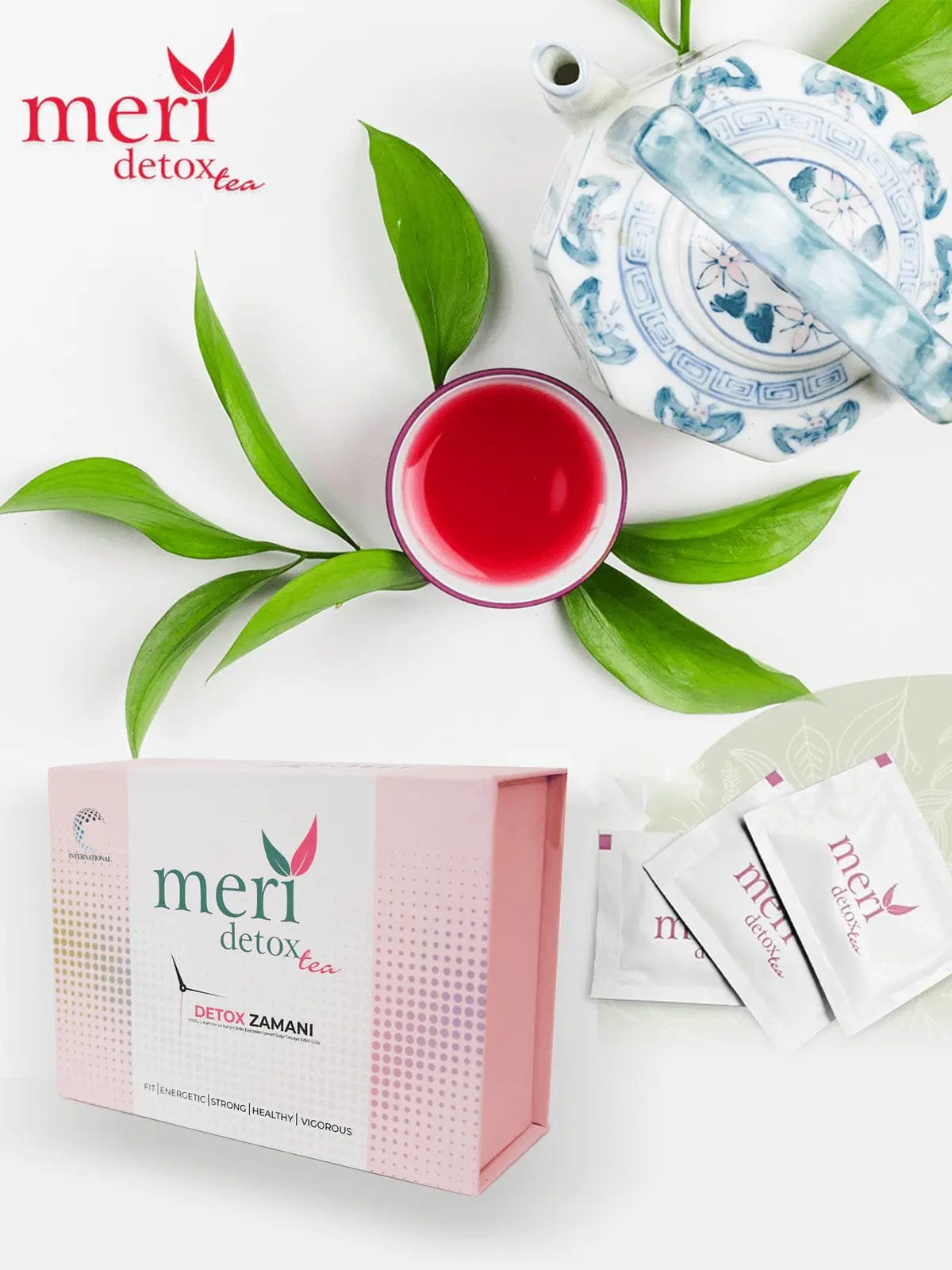 Meri Detox Tea – Herbal Detox Tea (60 Tea Bags)
