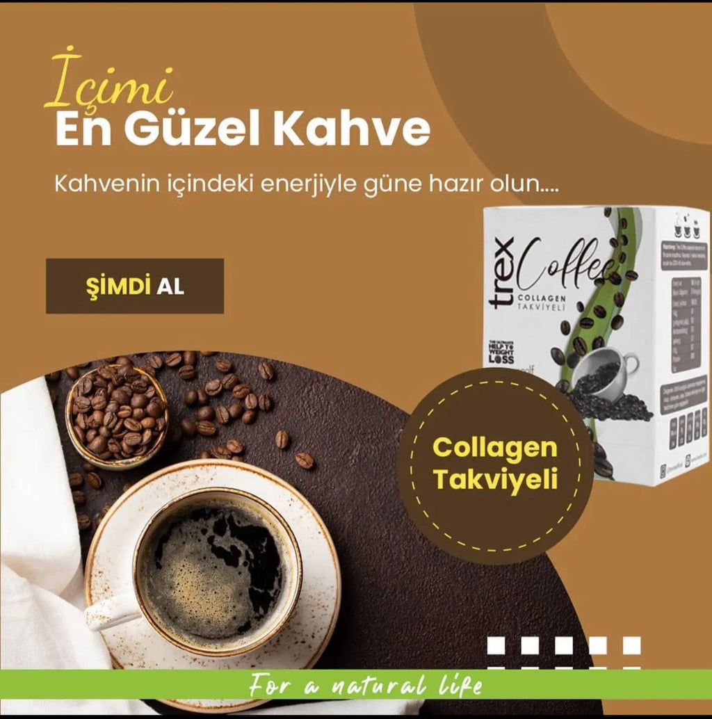 Trex Collagen Coffee – 30 Sachets